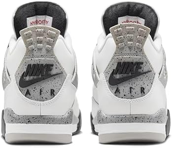 Buy AIR Jordan 4 Retro-Summit White/FIRE RED-Cement GREY-BLACK